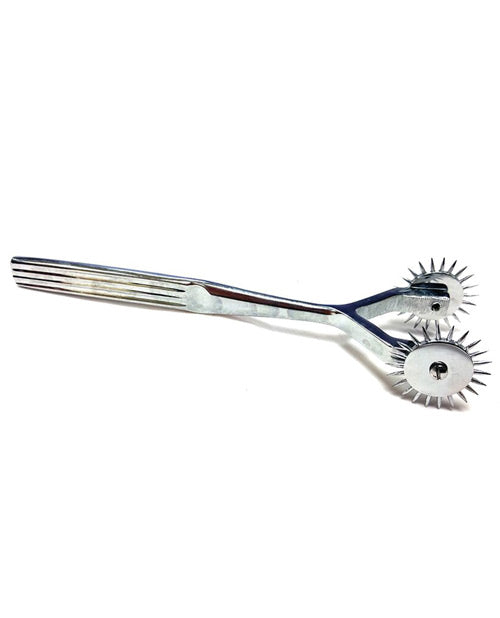 Rouge Bondage Sensory Pinwheel Dual-Prong Stainless Steel Design for Tactile Stimulation