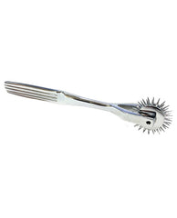 Rouge Bondage Double Pinwheel Stainless Steel Dual Heads for Sensory Stimulation and Nerve Teasing