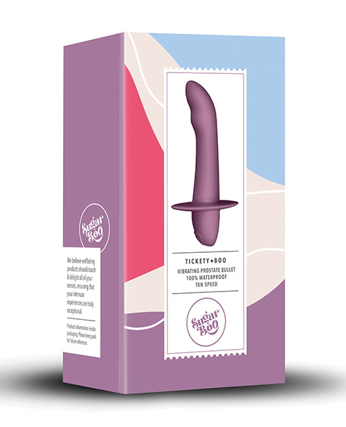 SugarBoo Anal Products Vibrating Prostate Bullet Sensory Touch Waterproof for Targeted Stimulation