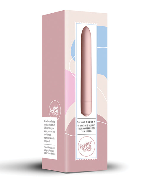 SugarBoo Stimulators Silicone Bullet Vibrator 10 Vibration Settings Waterproof Design for Personal Intimate Stimulation