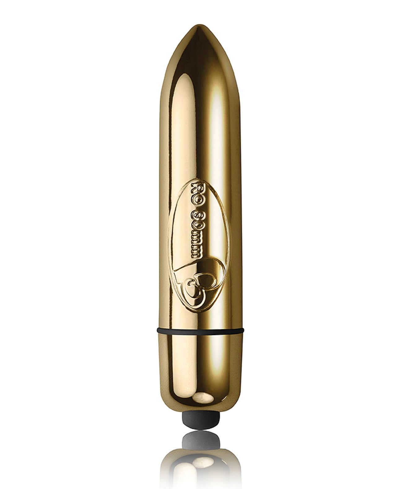 Rocks Off RO-80 Single Speed Bullet in Champagne Gold – Discreet Waterproof Stimulator