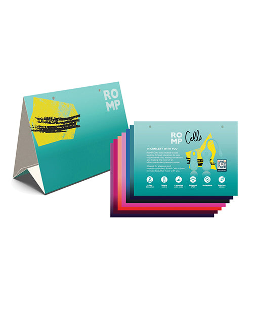 ROMP Sensory Stimulation Toy Interactive Flipbook Design for Creative Tactile Play