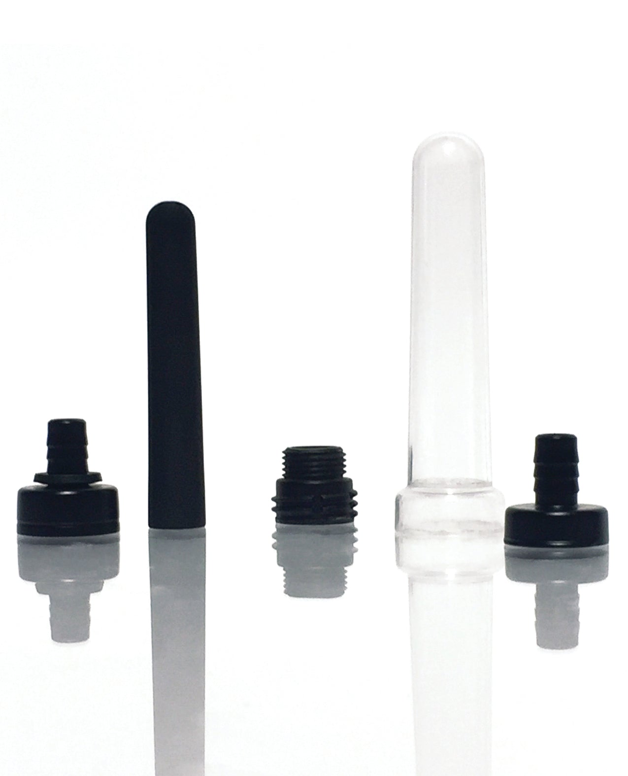 Boneyard Skwert 5 piece Water Bottle Douche Kit with Silicone Nozzle and Adapters