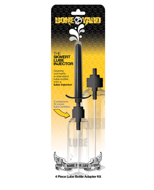 Boneyard Lube Injector with Universal Cap and Adjustable Tube for Precise Lubricant Application