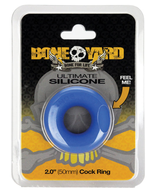 Boneyard Silicone Cock Ring Premium Soft-Touch Donut Shape for Enhanced Comfort and Lasting Support