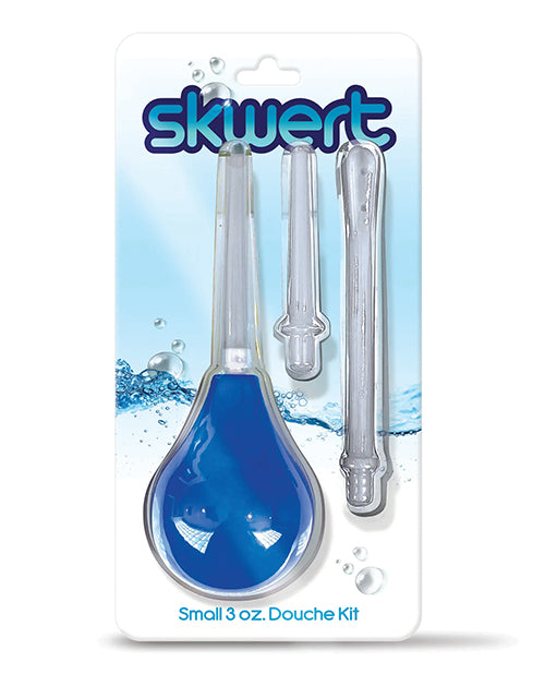 Skwert Enema Bulb Gay & Lesbian Products 3 Interchangeable Wands Body Safe Materials for Personal Hygiene and Cleansing