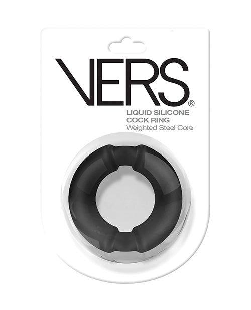 VERS Penis Enhancement Ring Ultra-Stretch Liquid Silicone Weighted Steel for Prolonged Intimacy