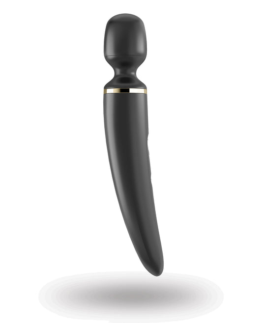 Satisfyer Wand Massager XXL Silicone Head 50 Vibration Settings Waterproof Design for Full Body Massage