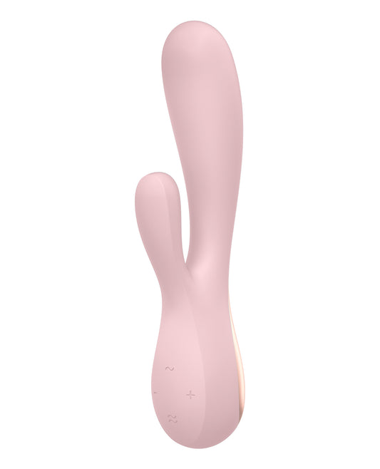 Satisfyer Vibrator Mono Flex App-Controlled Dual Motors Flexible Silicone for G-spot and Clitoral Stimulation