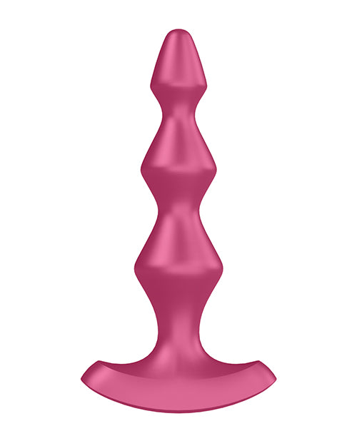 Satisfyer Vibrating Anal Plug Dual Motors Silicone Waterproof Design for Enhanced Anal Pleasure