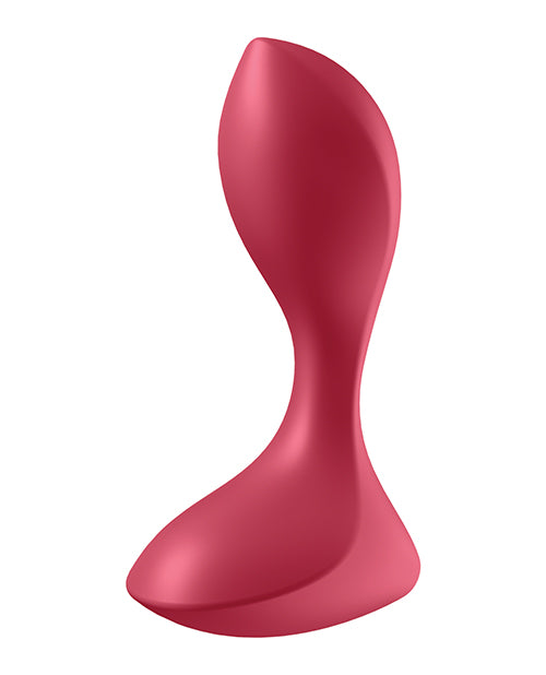 Satisfyer Anal Vibrator Flexible Body 12 Vibration Modes Waterproof Design for Beginner-Friendly Pleasure