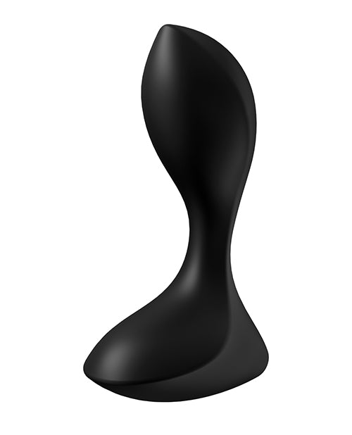 Satisfyer Anal Vibrator Silicone 12 Vibration Modes Waterproof Design for Beginner-Friendly Backdoor Play