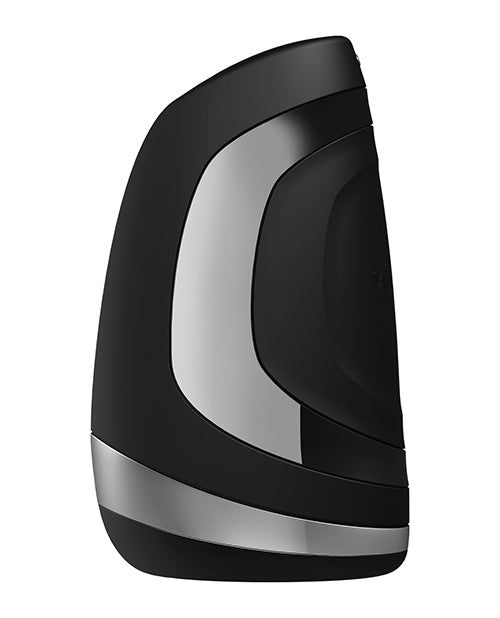 Satisfyer Men Heat Vibration Black Heated Vibrating Masturbator