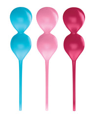 Satisfyer V Balls 3 Piece Kegel Training Set with Graduated Weights