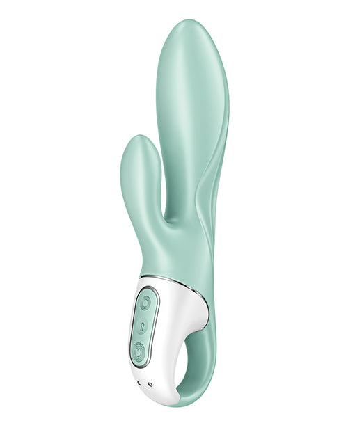 Satisfyer Vibrator Air Pump Bunny 5+ Inflatable Shaft Dual Motors for Adjustable Fullness and G-Spot Stimulation