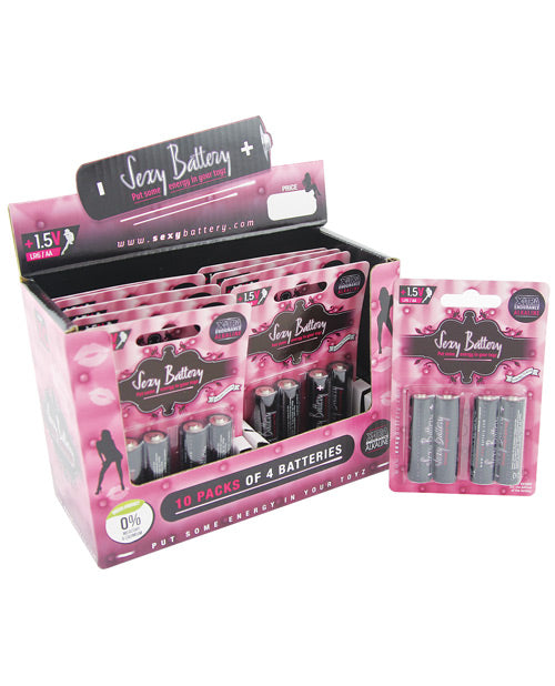 Sexy Battery AA Alkaline Batteries Xtra Endurance 1.5V for Reliable Device Power