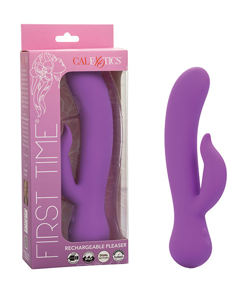 First Time Vibrator Dual Stimulation Waterproof Silicone design with Turbo Boost for Enhanced Personal Pleasure
