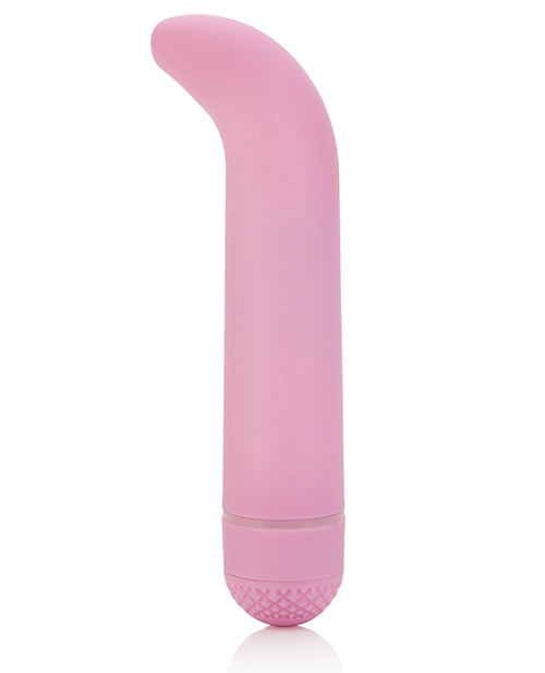 First Time Mini G Vibrator with Smooth Satin Finish and Curved Tip