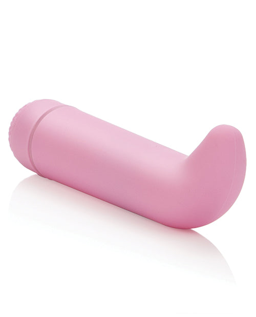First Time Mini G Vibrator with Smooth Satin Finish and Curved Tip