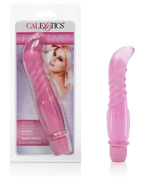 First Time Vibrator with Soft Removable TPE Sleeve and Angled G-Spot Tip for Targeted Stimulation and Waterproof Fun