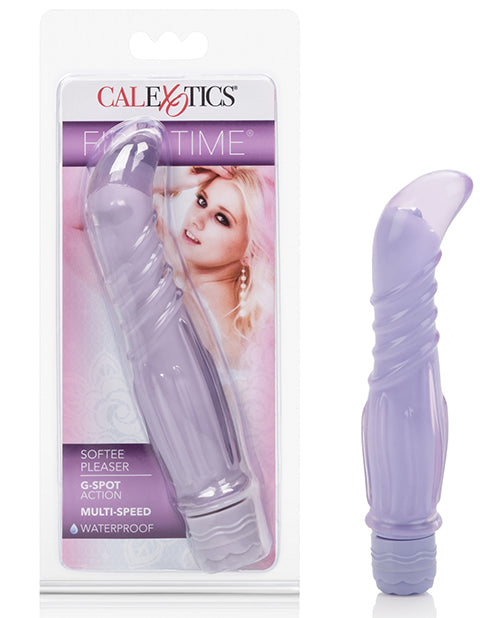 First Time Vibrator with Soft Removable TPE Sleeve and Waterproof Multi-Speed Design for Intimate G-Spot Stimulation