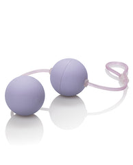 First Time Love Balls Duo Lover Kegel Balls Stimulator, Purple - Weighted for Pelvic Strengthening