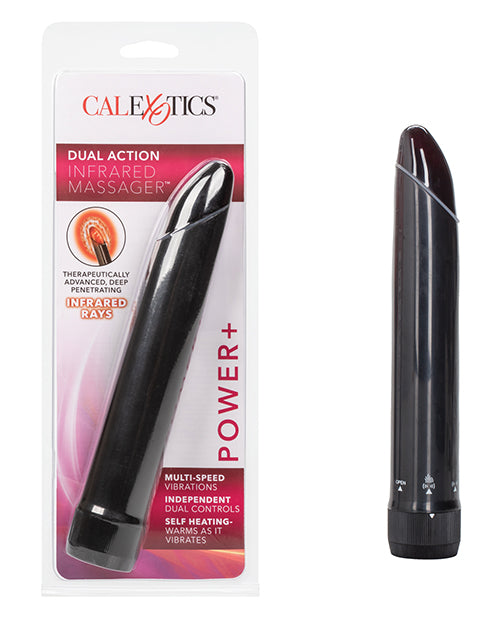 California Exotic Novelties Vibrator Infrared Heat Multi-Speed Vibration for Therapeutic Massage and Sensual Stimulation