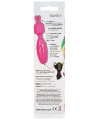Tiny Teasers Bunny Mini Wand Massager with Flexible Silicone Ears