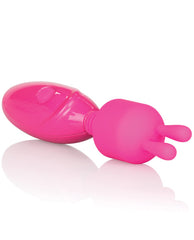 Tiny Teasers Bunny Mini Wand Massager with Flexible Silicone Ears