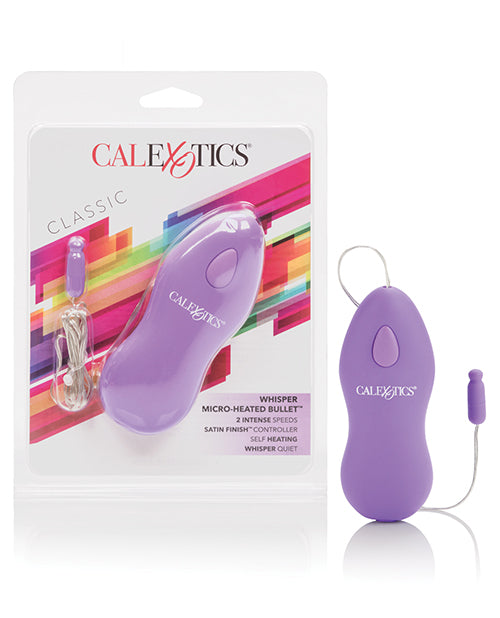 California Exotic Bullets Stimulator Micro Heated Pinpoint Tip 2-Speed Vibration for Targeted Intimate Massage