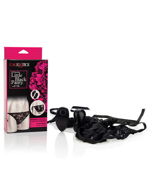 Pleasure Panties Remote Control Panty Lace Design Adjustable Ties with 10 Vibration Modes for Discreet Stimulation