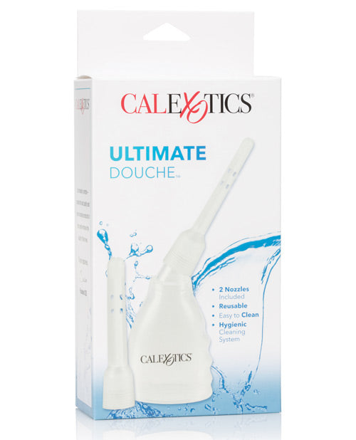 Water Systems Anal Douche Transparent Bottle Dual Attachments for Advanced Hygiene and Versatile Cleaning