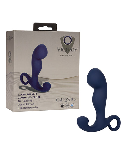 Viceroy Anal Vibrator Rechargeable Probe Bendable Shaft Retrieval Ring for Precise Stimulation