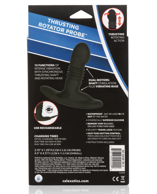 Eclipse Thrusting Rotator Probe with Dual Motors and 12-Function Vibration