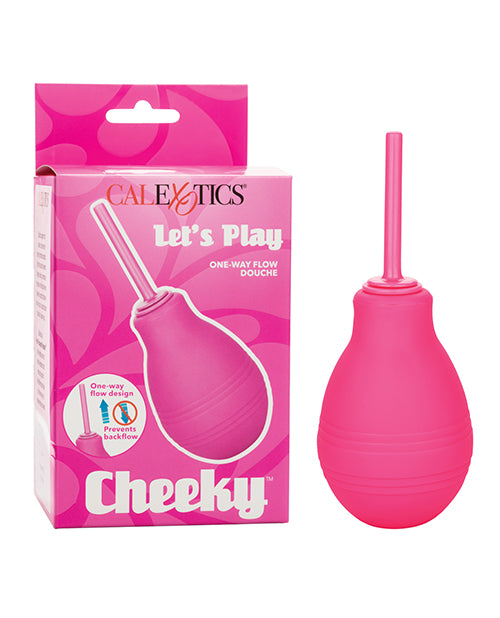 Cheeky Anal Douche One-Way Valve Leak-Resistant Nozzle for Comfortable, Hygienic Cleansing