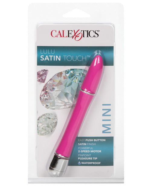 Hard Vibes Vibrator Velvet-Cote Pink Finish Pinpoint Tip for Discreet Beginner Stimulation