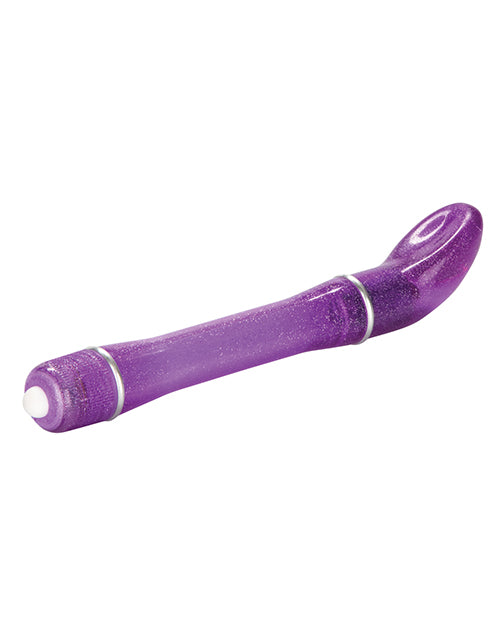 Pixies Glider Waterproof Vibrator with Curved Tip in Purple