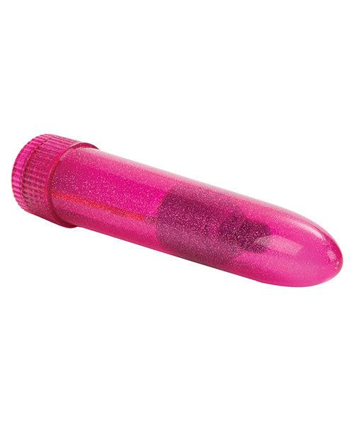 Sparkle Vibe Pink Vibrator with Multi-Speed and Glitter Finish