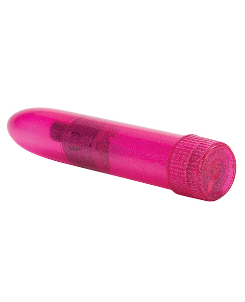 Sparkle Vibe Pink Vibrator with Multi-Speed and Glitter Finish