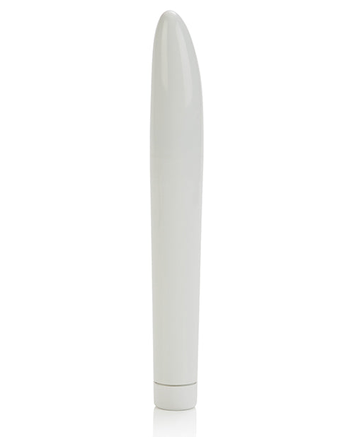 Classic Maxi Mystique White Vibrator with Tapered Tip