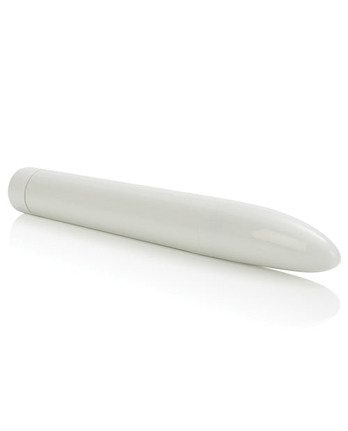 Classic Maxi Mystique White Vibrator with Tapered Tip
