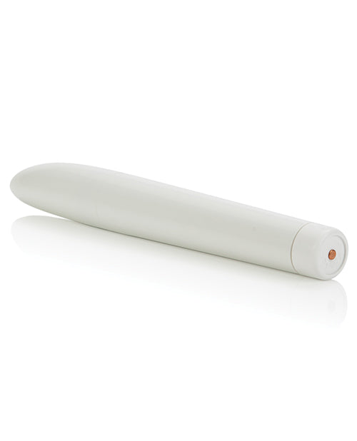 Classic Maxi Mystique White Vibrator with Tapered Tip