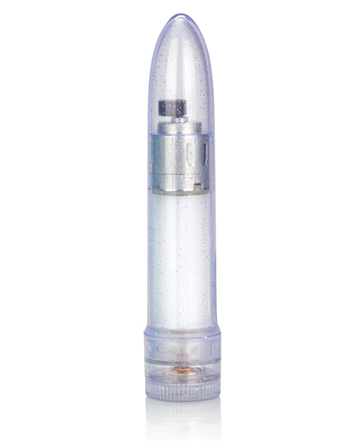 4.5" Mini Pearlessence Vibrator in Tahoe White with Multi-Speed Settings