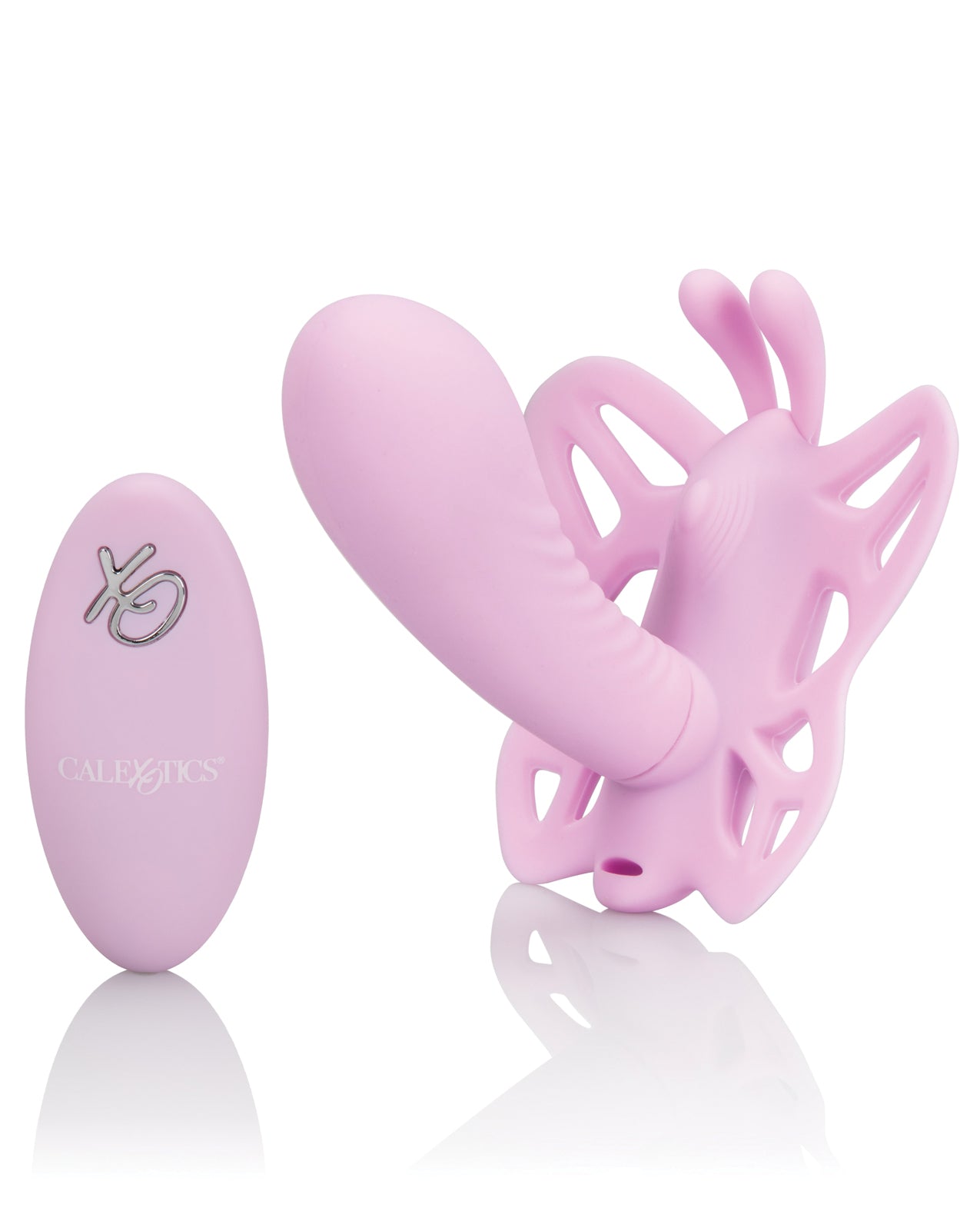Wireless Silicone Venus Butterfly G-Spot Stimulator with Remote – Pink