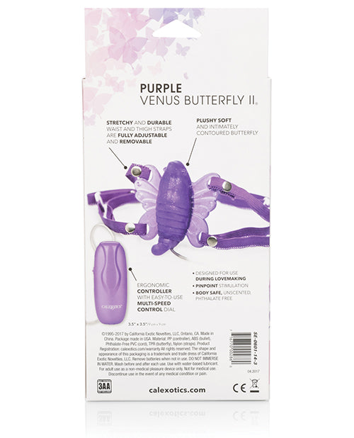 Venus Butterfly 2 Hands-Free Remote Control Stimulator in Purple