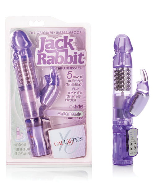 Jack Rabbit Vibrator Waterproof Design Floating Beads Bunny Teaser for Enhanced Intimate Stimulation