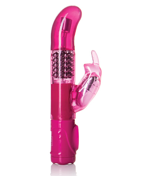 Advanced G Jack Rabbit Vibrator with Rotating Beads and Bunny Clitoral Teaser