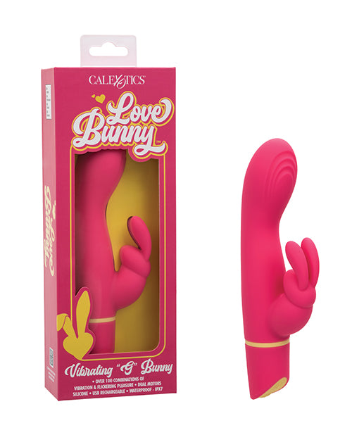 Love Bunny Rabbit Vibrator Dual Motors Waterproof Silicone for Intense Dual Stimulation