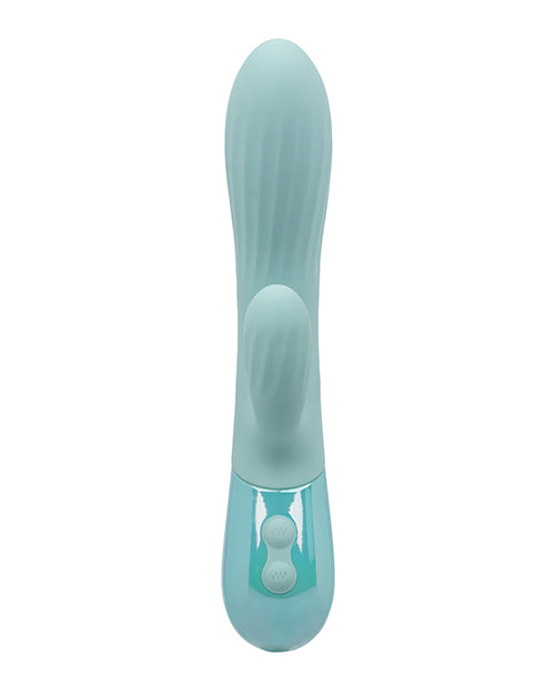 Aura Dual Ripple Vibrator with Textured Shaft and Dual Motors