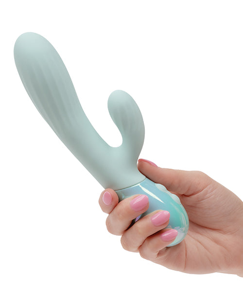 Aura Dual Ripple Vibrator with Textured Shaft and Dual Motors